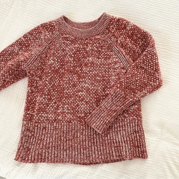 Burnt Orange Knit Sweater - Picture 2 of 3